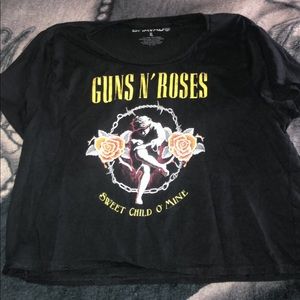 Guns N’ Roses crop top